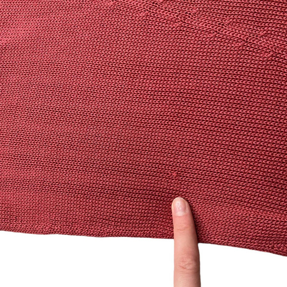 Peruvian Connection Bohemian Indie Asymmetrical Pima Cotton Lagenlook Sweater - Picture 10 of 10